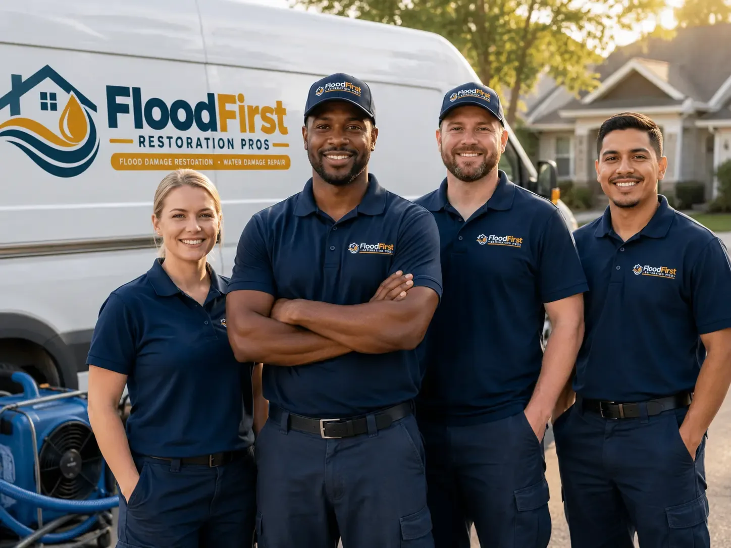 Flood Damage Restoration company in Pursglove, WV